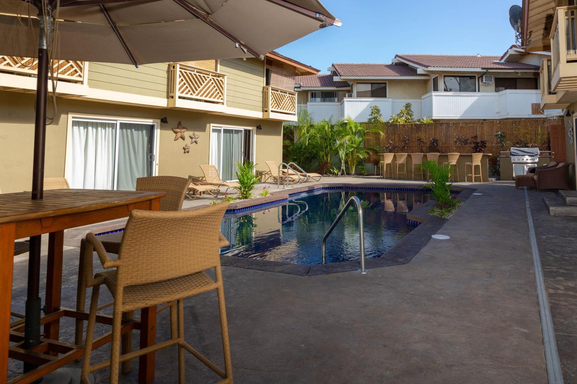 Bamboo Suite, 1 Bedroom, Sleeps 4, Pool & Bbq, Pre-Renovation Summer Sale Kihei Exterior foto